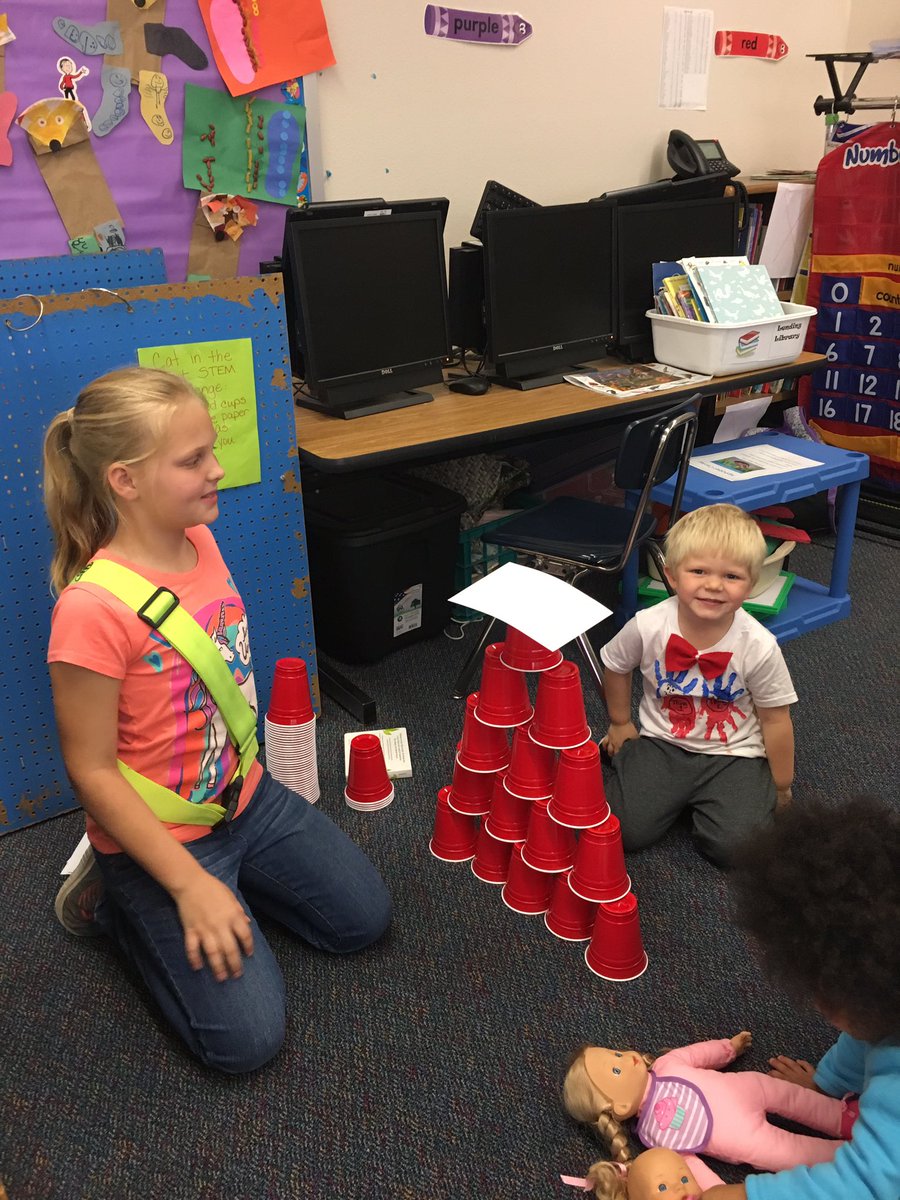 kinderfun1's tweet photo. Dr Seuss' bday party, families invited, stem act #celebratelps @CitrusSchools https://t.co/2BVRf61yvC