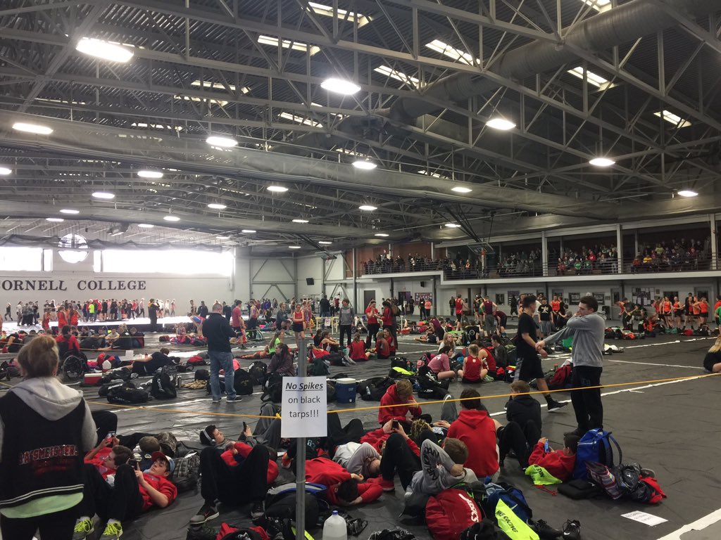 WestDelawareAD's tweet photo. TRC Indoor meet is underway! Let's go Cats! #cccats #trcconference https://t.co/GvQA4r3wDM