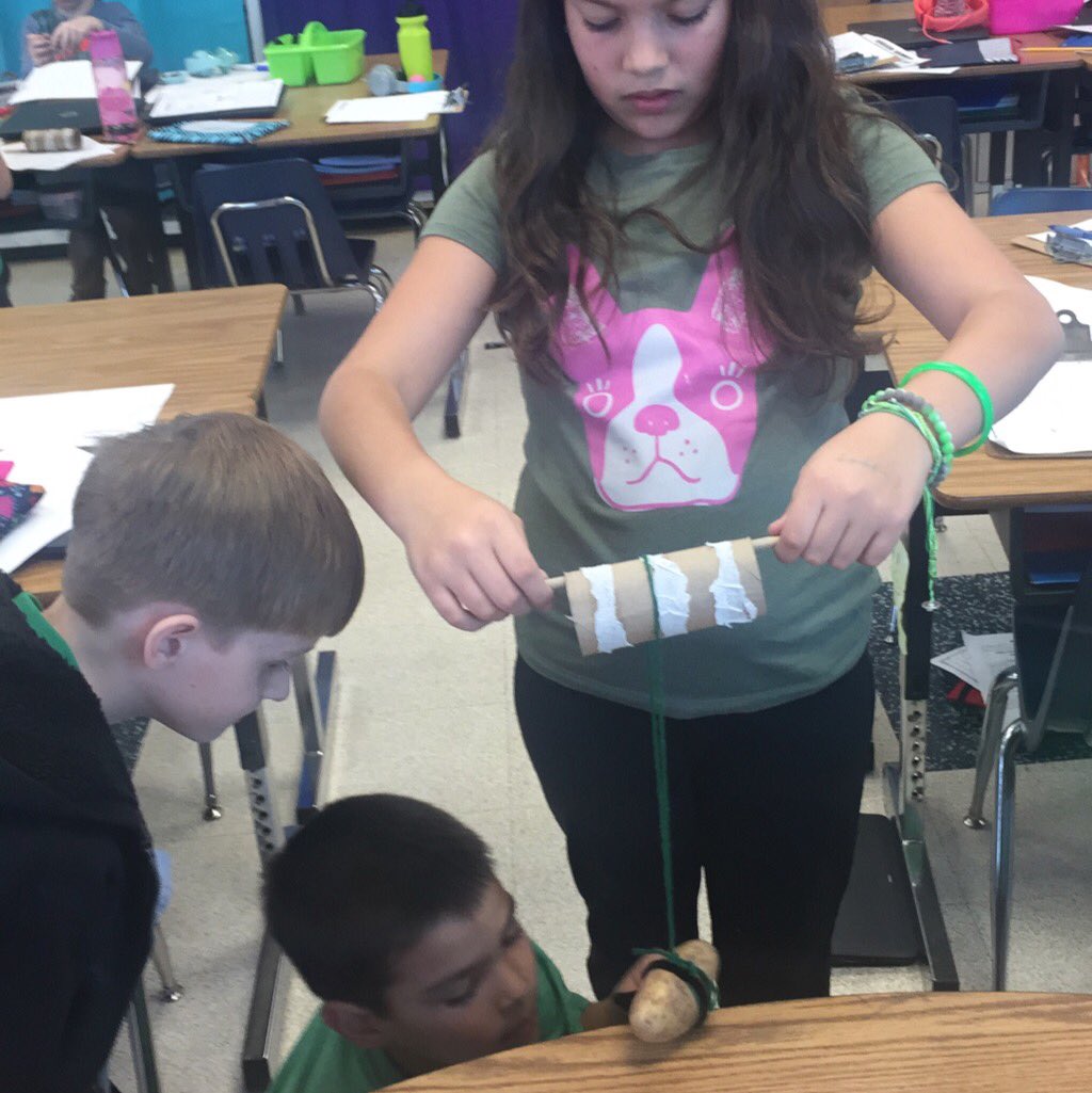 tgood3vp's tweet photo. Potato pulleys ☘️#storybookstem @mrs_cupka @cziggy1 https://t.co/1uhWJZfkH8