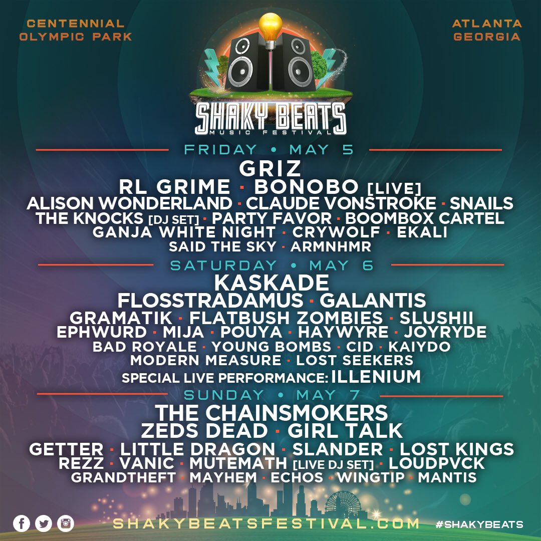 KyEDM's tweet photo. 🔊GIVEAWAY🔊

2 GA tix to @shakybeats

How to enter:

RT&amp;Tag a friend

Follow:
@shakybeats
@KyEDM

Additional entries: https://t.co/49I5YI1JZL https://t.co/dnuKX2RF42