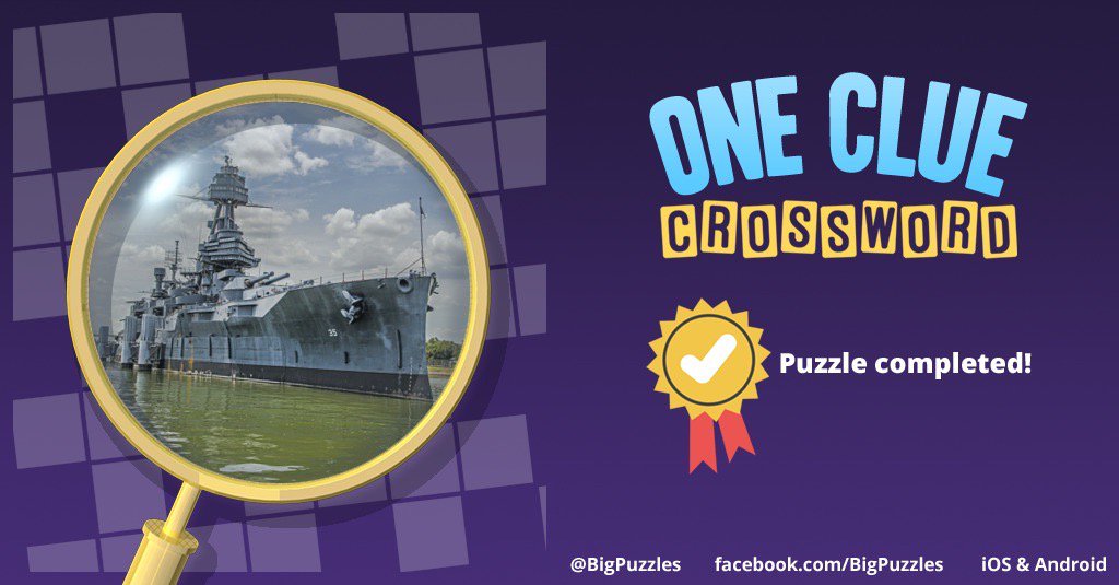 JosephSuggery's tweet photo. I completed a puzzle in One Clue Crossword. Play now for free!
https://t.co/ox2ARNtcM1 #OneClueCrossword https://t.co/H3LXtLn7DN