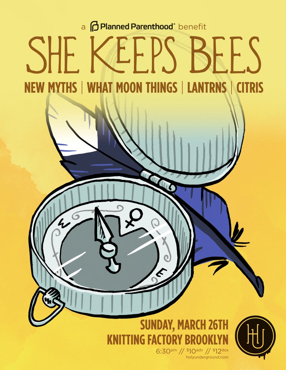 Holy_Undergrnd's tweet photo. Added @WhatMoonThings, @LANTRNS, &amp; @citrismusic to our 3/26 @PPact benefit!  Come early, doors at 6:30pm.  Tix - https://t.co/IL6tUbDESP https://t.co/FloHUr0DAd