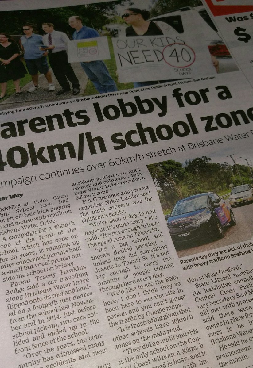 honedaughter's tweet photo. Never underestimate the power of local media outlets to tell your story. #communityfirst #pointclare https://t.co/AKKuZgYXZY