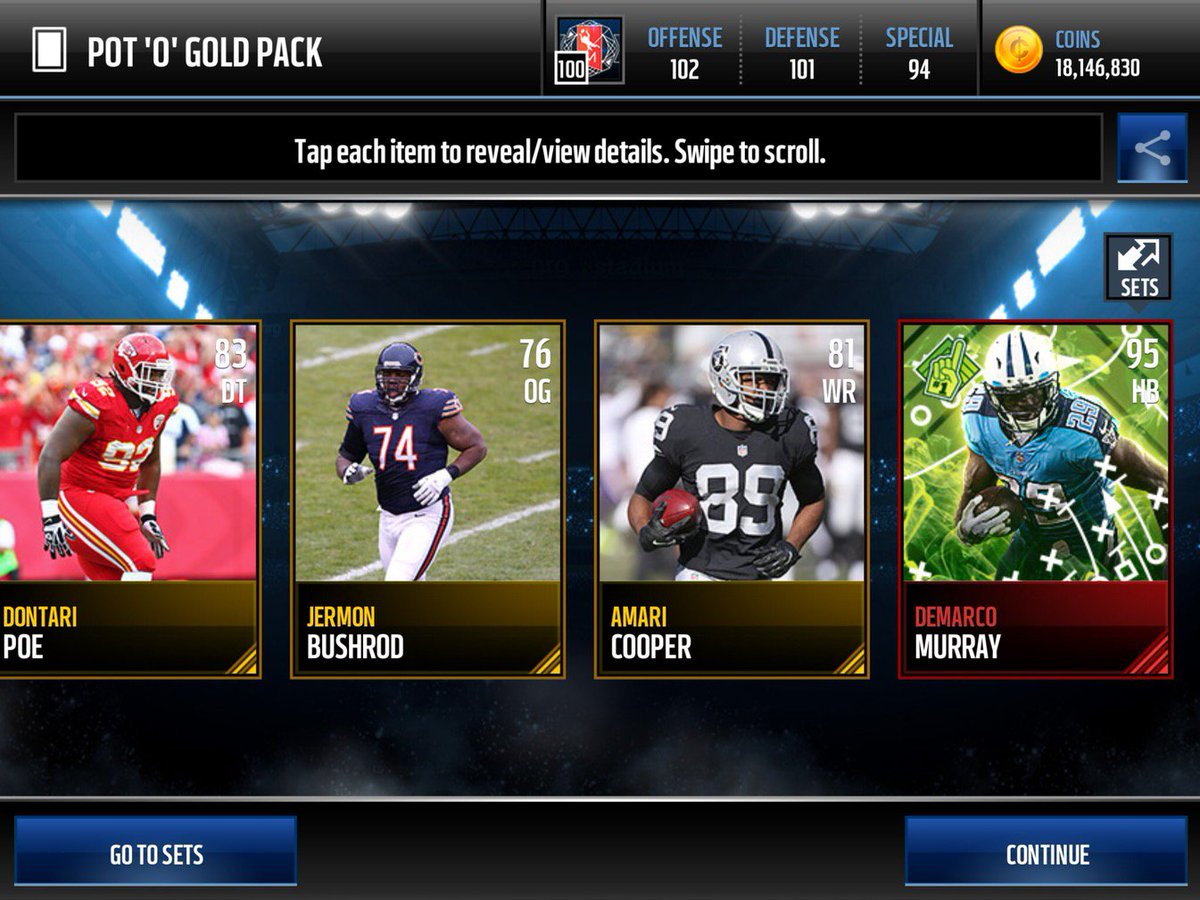 greenmandgreenm's tweet photo. Check out what I just pulled from Madden mobile. @Noobkill213 #MaddenMobile https://t.co/Wb8FC44kep