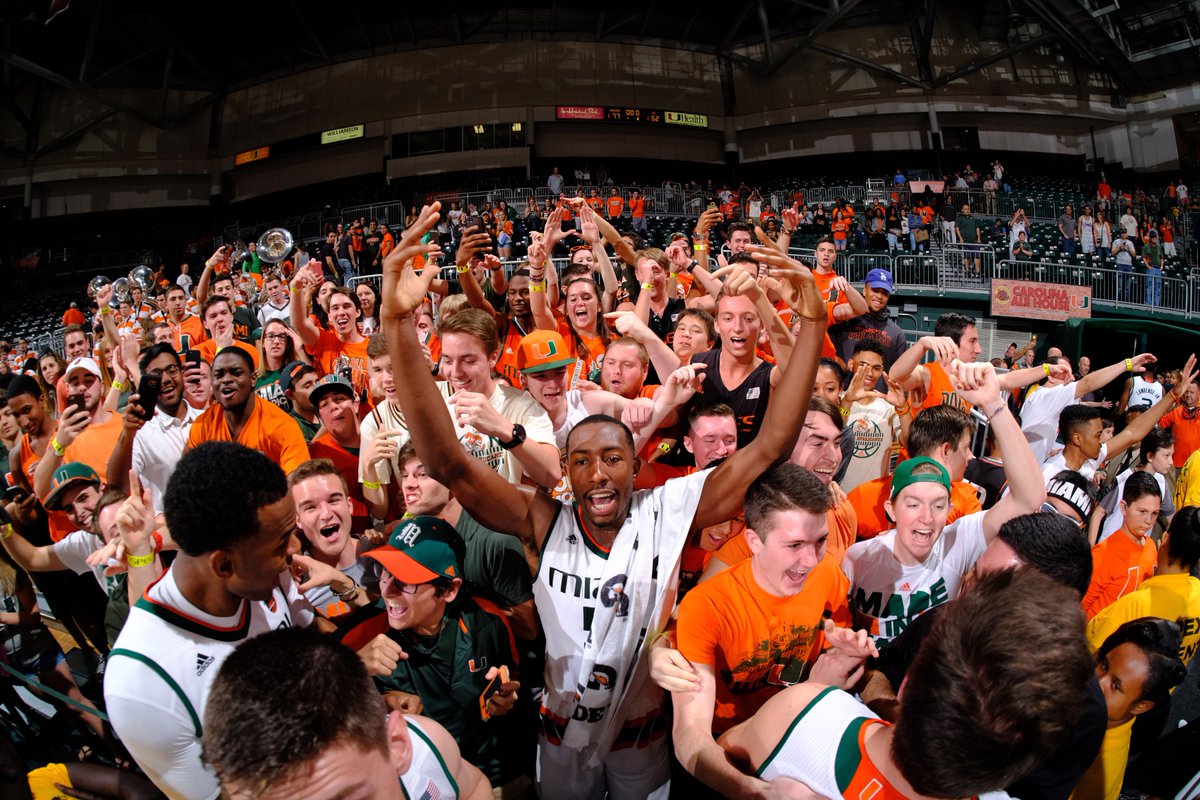 CanesHoops's tweet photo. Thank you, seniors. https://t.co/aq4MYK1PyE
