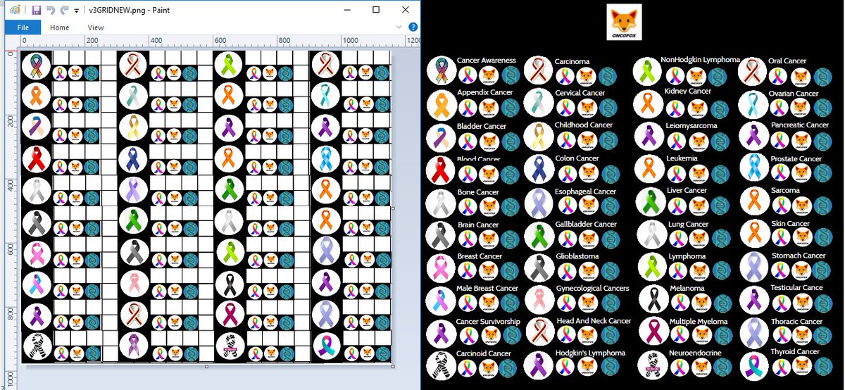 OncologyFox's tweet photo. #OFXPrototype GUI Design Before and After Image.. Scripting the links is next.

#LinkTheRibbons #OncoFOx #V20 https://t.co/D1kPz2lTND https://t.co/WFtQveURIZ
