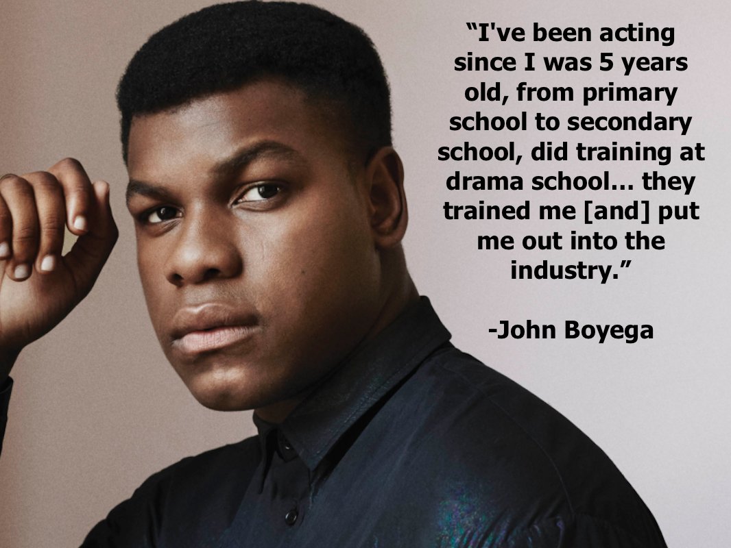 How long have YOU been acting? Happy Birthday John Boyega from Cast It Talent!  