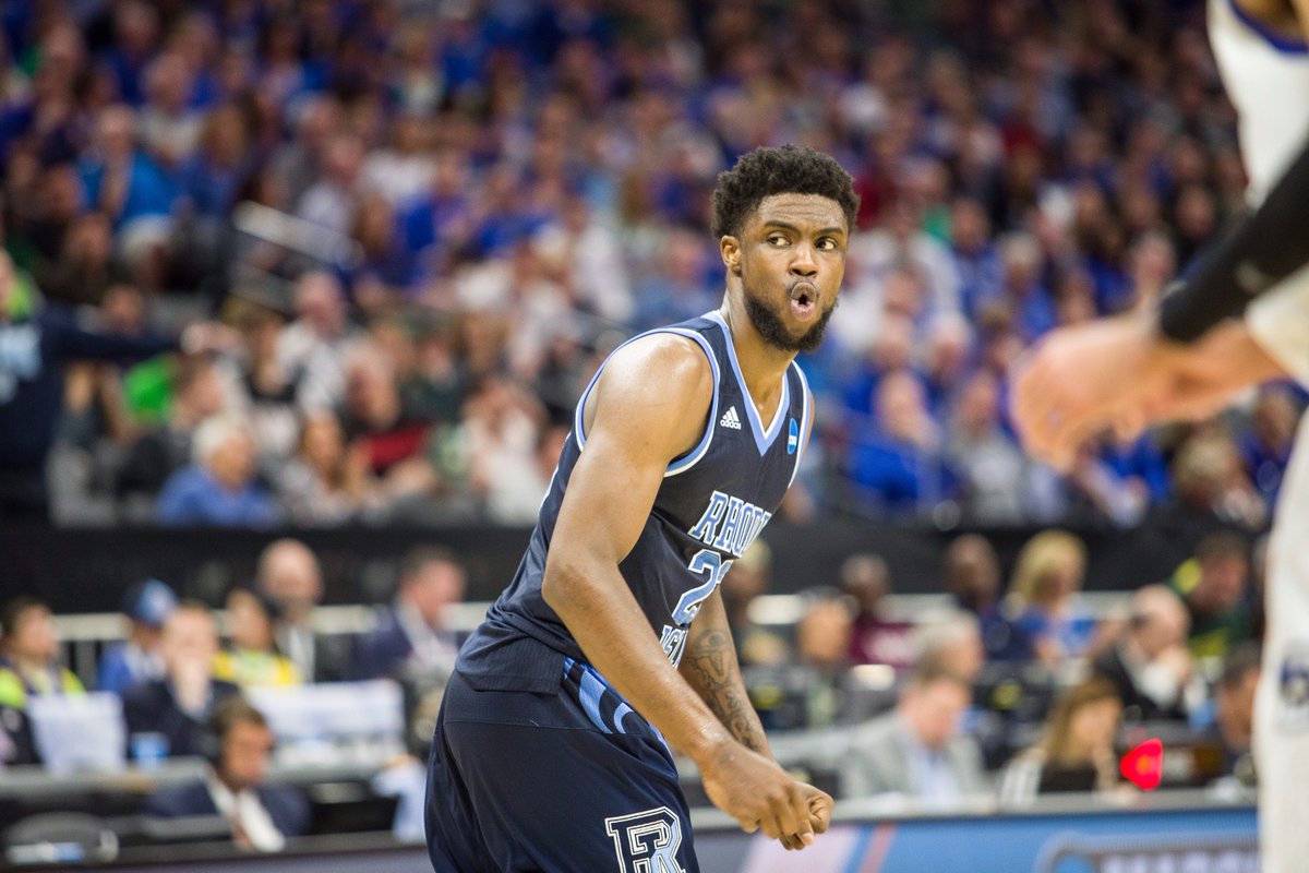 Not gonna lie, this was fun! #GoRhody #KeepDancing #MarchMadness