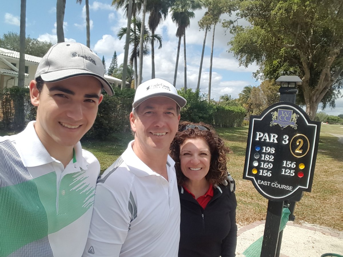 mcclureottawa's tweet photo. @ClubLink # Woodlands GC Doing the # clublink Southeast tour#HeronBay #EagleTrace #PalmAire #clublinklife https://t.co/4jxKr6BxMF