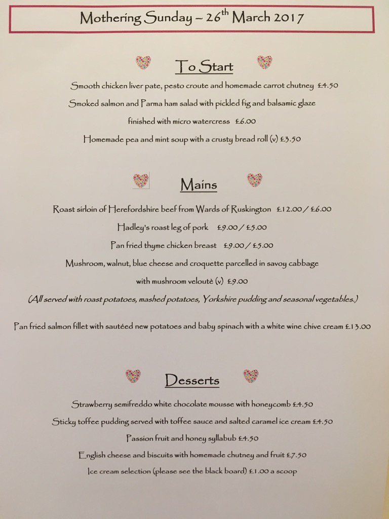 perfectdaysally's tweet photo. Just a few spaces left for Mothers Day bookings next Sunday (26th) at The Lord Nelson Sutton-on-Trent @thenelson35 https://t.co/ncsu8urvEv