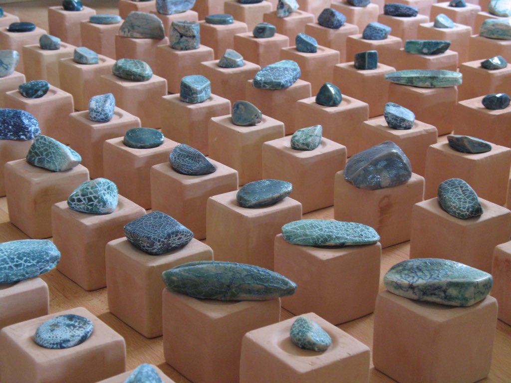 Stones! #installation #installationart #art #ceramic #artist #JilaKamyab