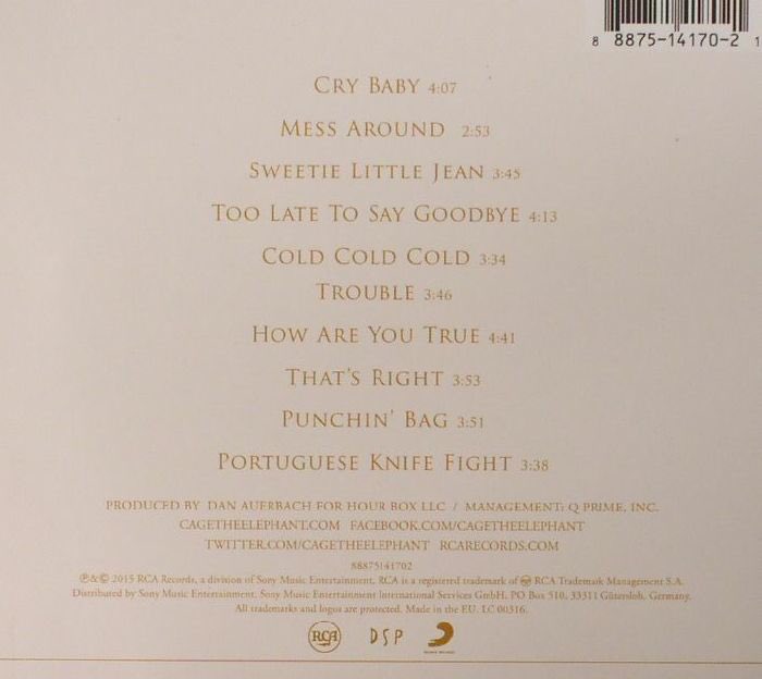 fIthreads's tweet image. Tell Me I'm Pretty - Cage The Elephant.