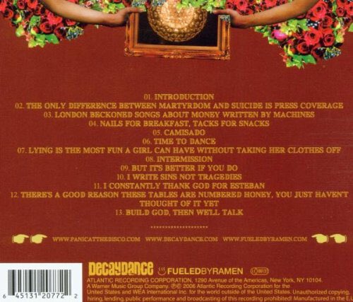 fIthreads's tweet image. A Fever You Can't Sweat Out - Panic! At The Disco.