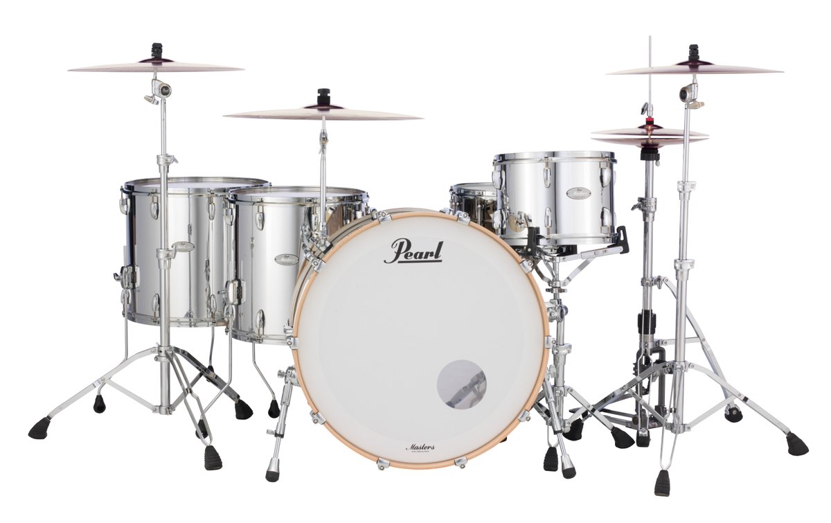 What would you play on this Music City Custom with Masters Maple Reserve shell specs in a Mirror Chrome finish?