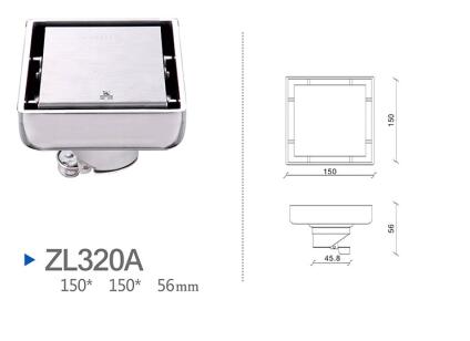 #tile #insert #floor #drain #floor #trap  #ss304