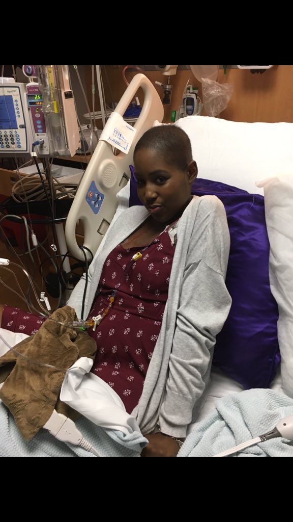 kingblitzmusic's tweet photo. Meet Ebony. She has a rare cancer and her last wish is to meet @Beyonce PLS RT to make her wish come true!🙏🏿♥️ https://t.co/xEOLHhimia