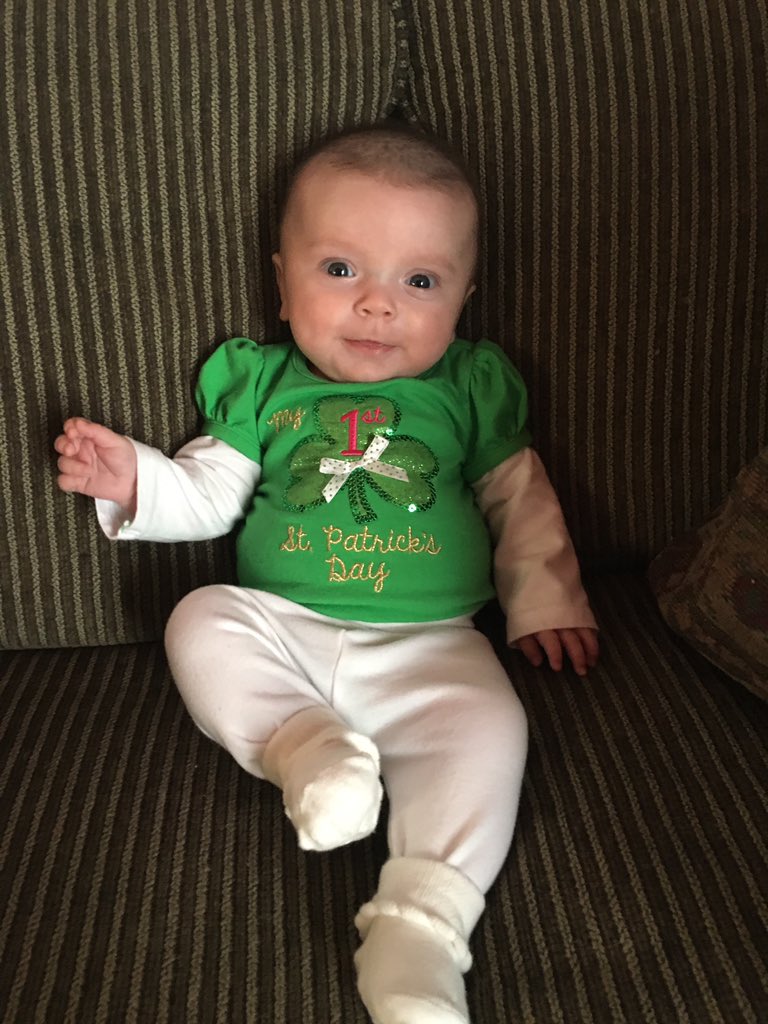 Sadie Marie would like to wish everyone a very Happy St. Patrick's Day! ❤️🍻
