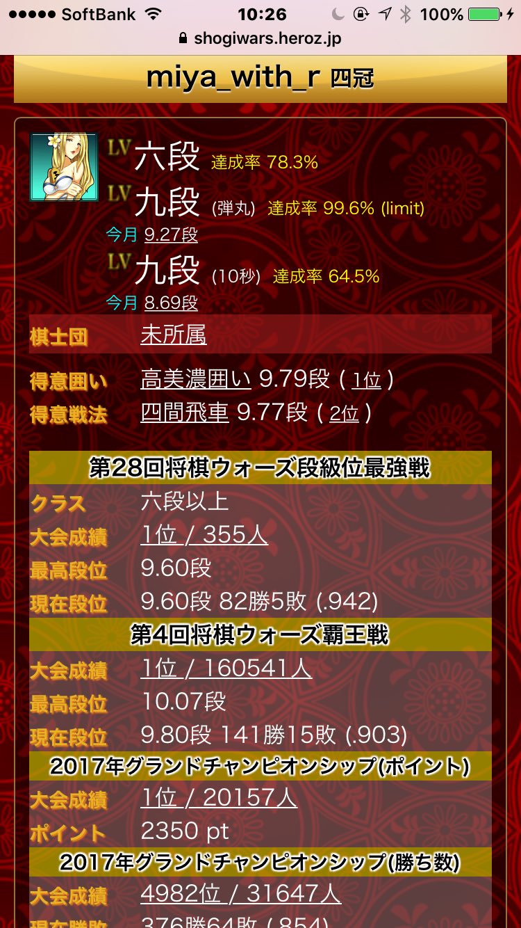 こいなぎ 100連勝もすればそりゃlimitいくよな