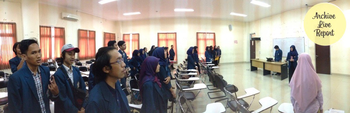 [Live Report]
Sedang berlangsung acara rapat kerja himpunan mahasiswa d3 kearsipan Universitas Diponegoro.
#himadiarundip
#bangkitbersama