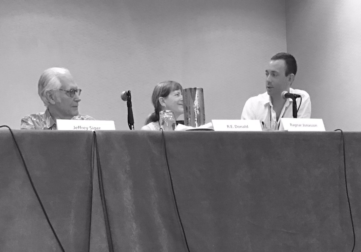 ragnarjo's tweet photo. My translation panel at #LCC17 #LeftCoastCrime2017 https://t.co/EC7HKjxcg5