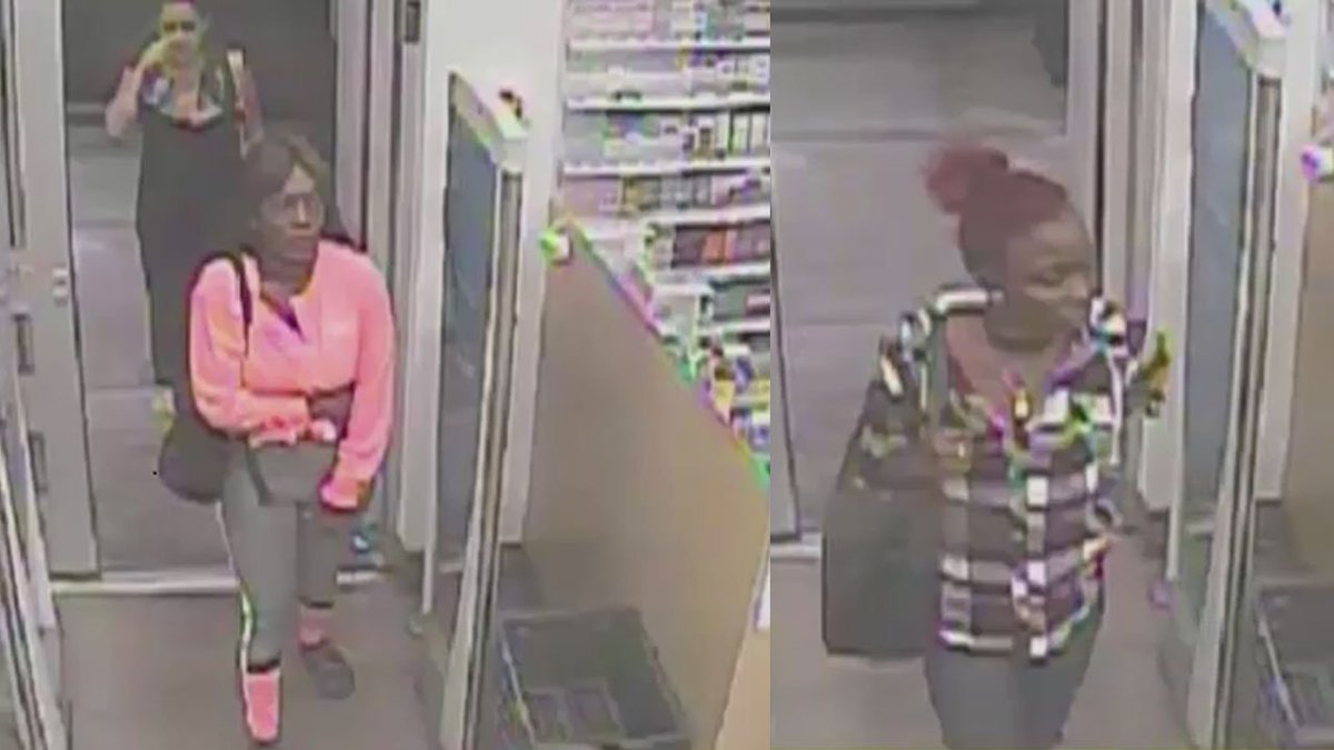 Surveillance video shows women accused of stealing $2,450 in liquor bit.ly/2mBTUVV https://t.co/nxqQl8EAhX