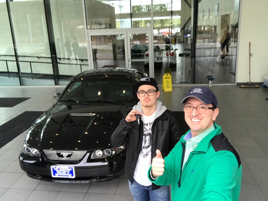 Jennings425's tweet photo. Congrats to Sean on his awesome Mustang GT! https://t.co/rMjh7McqOf