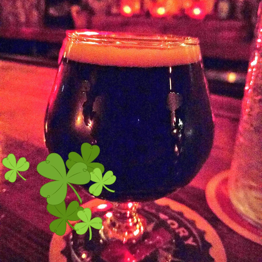 BrooklynGPO's tweet photo. Happy St Patrick's Day!!! We're drinking some @CigarCityBeer at @Thewilkybar what are you ladies up to? https://t.co/9VR1CBfRO5