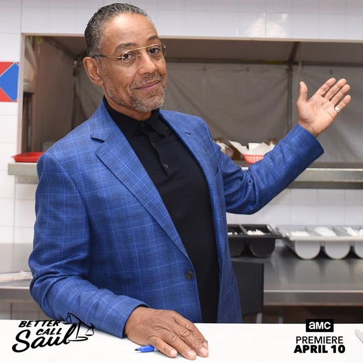 Mike_PiFF03's tweet photo. THERE IS A LOS POLLOS HERMANOS POPUP STAND #SXSW AND ZOMG GUS AND SAUL ARE THERE. #allcapsnecessary https://t.co/9EPqwGbLeJ