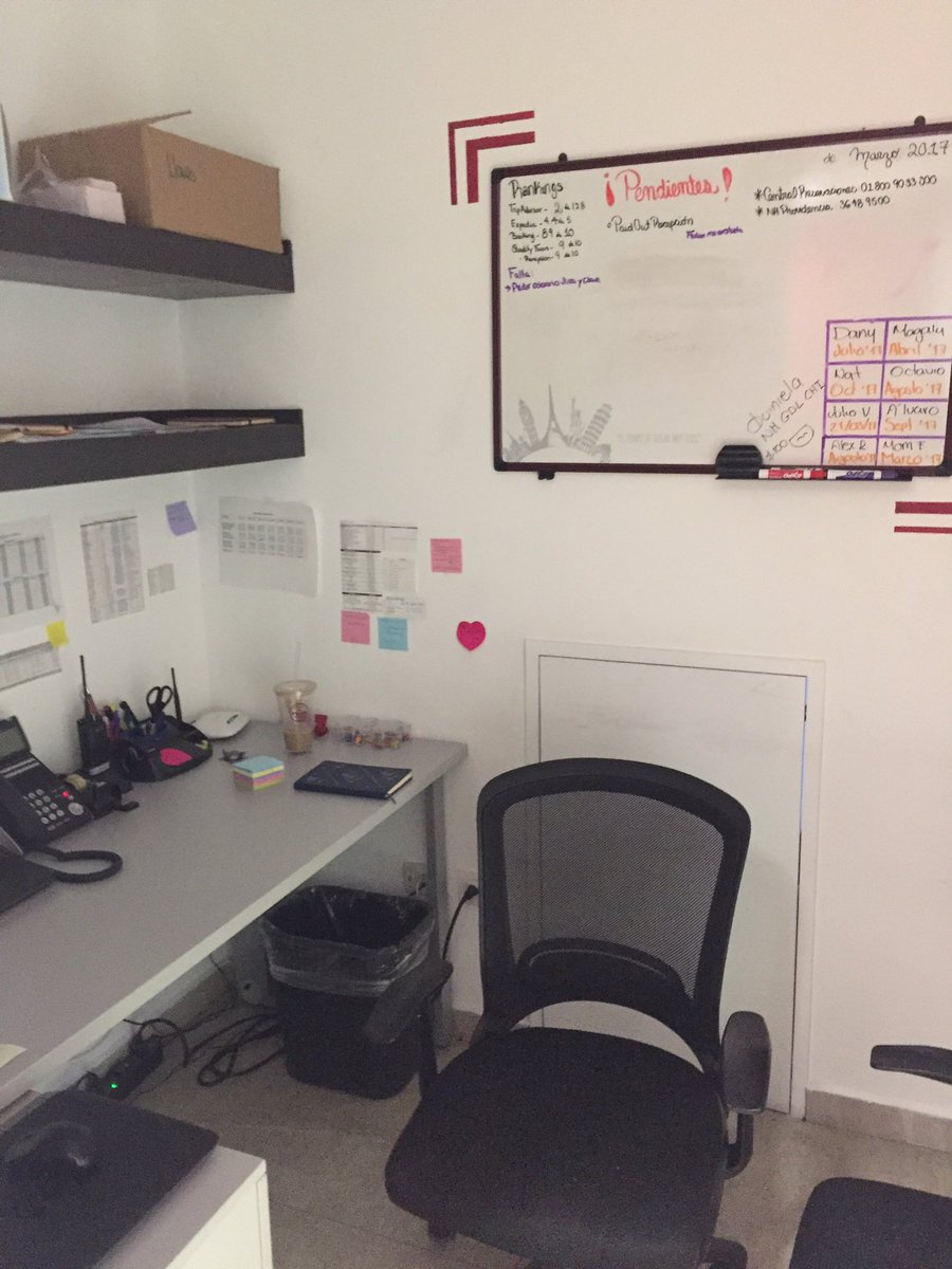 NatyDeAnda19's tweet image. My new home... ❤ #frontdeskmanager