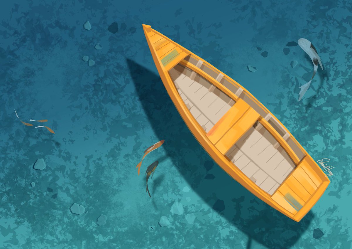 rachelhueyart's tweet photo. i painted a boat... and then i put klance in it...

14/50
"hey its your turn to paddle. my arms are falling off" https://t.co/CChkICVgkF