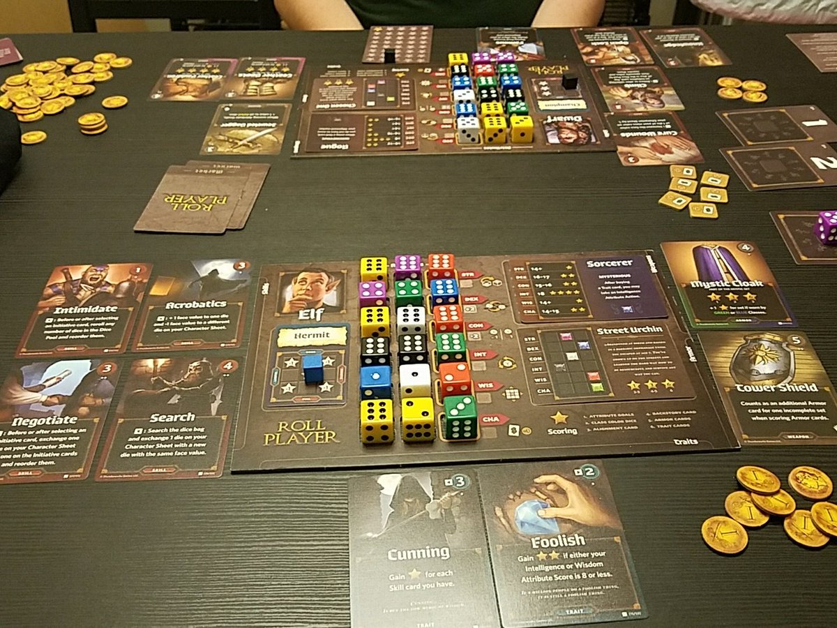 SaganEzell's tweet photo. Happy birthday to me! Thanks Emily for the new game, and thanks @thunderworksgam for making it! This one will hit the table again soon. https://t.co/ZMbu3Mm9nv