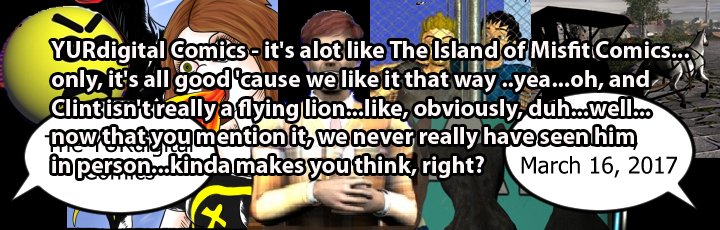 YURdigital Comics - Issue 7 Mar 16, 2017 (Try it...you just might like it)
yurdigital.com/news/20170316/…