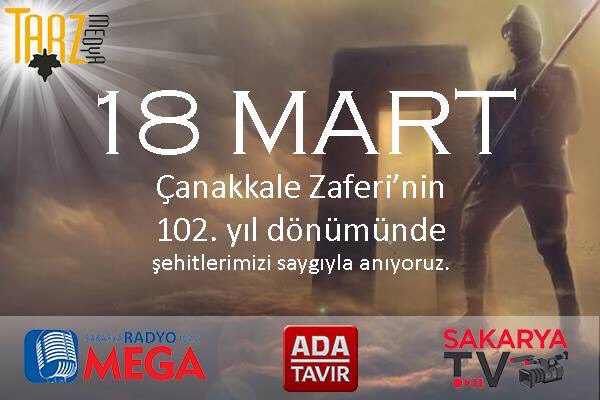Dönmeyi düşünmediler..
18 Mart Çanakkale Zaferi'nin 102. yıl dönümünde şehitlerimizi saygıyla anıyoruz.