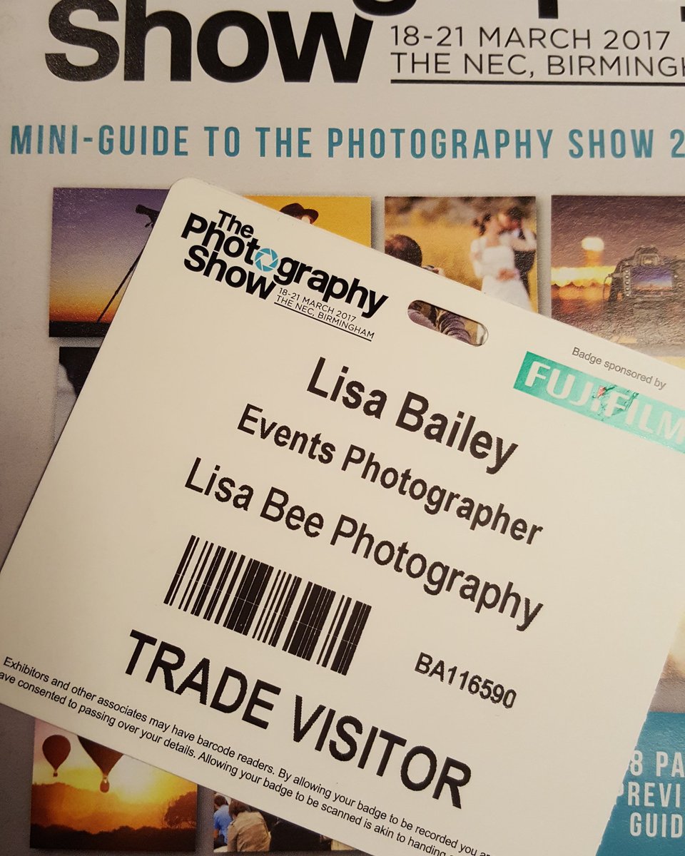 lisabeephoto's tweet photo. So looking forward to this today! #friends #dayout #thephotographyshow #nec https://t.co/zNgWzCxoEO