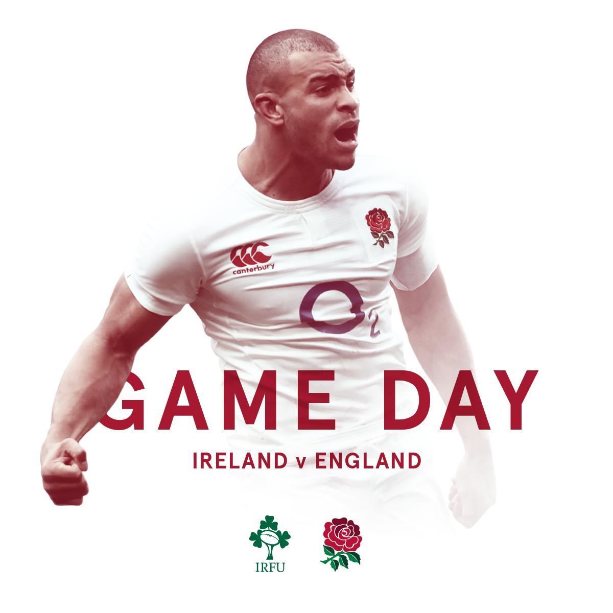 GAME DAY 💥

Where are YOU going to be watching #IREvENG today?

#CarryThemHome 🌹