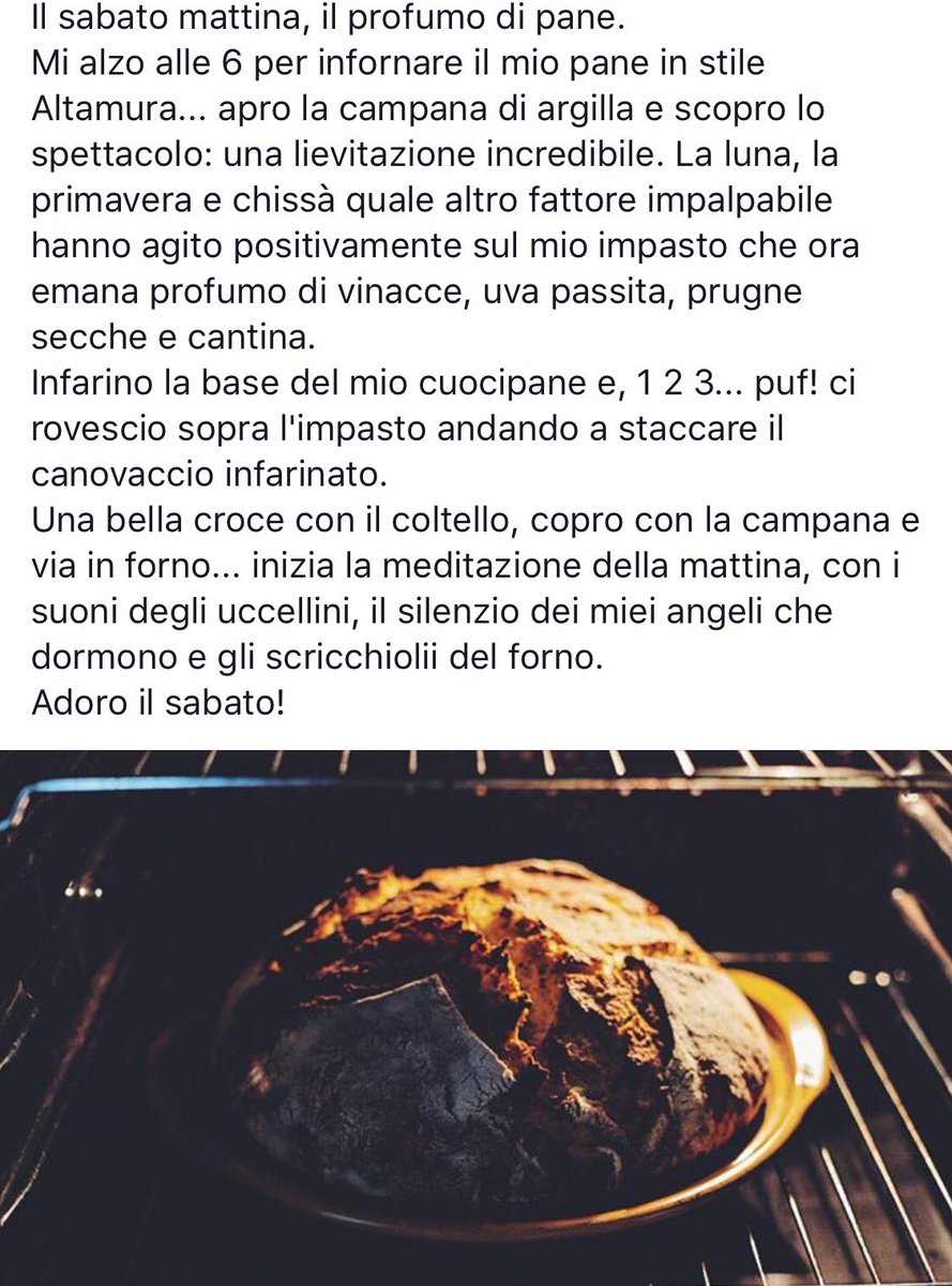 Adoro il sabato e adoro il pane #pane #sabato
