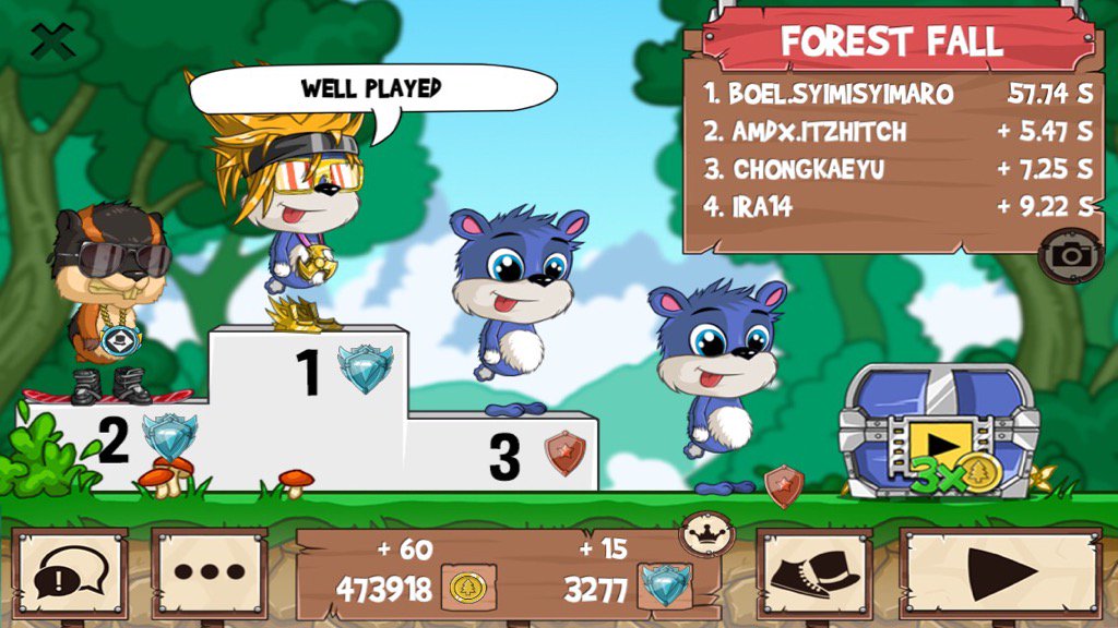 Syimisyimaro_'s tweet photo. Get on my level, son! #funrun2 #ItzHitch #ChongkaeYu #ira14 https://t.co/edWWMcppO2