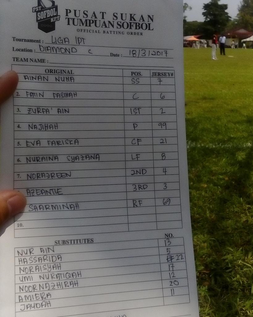 UTHMdaggers's tweet photo. Line up UTHM menentang UTM
Best of luck semuaaaaaa
#UTHM
#Daggers
#ligaIPT
#withWisdomWeExplore no https://t.co/kdOeYC5jes