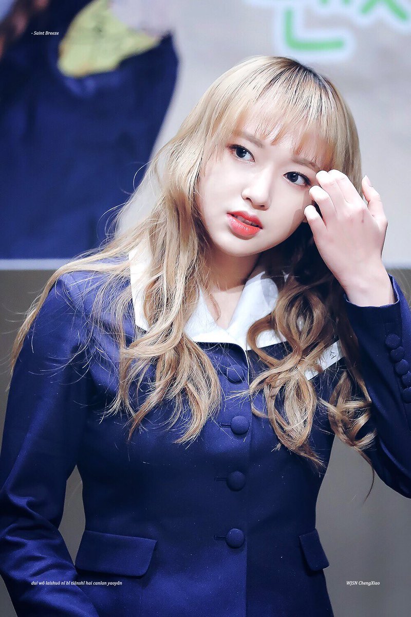 idolsinblue's tweet photo. WJSN ✵ Xiao https://t.co/eCVLi7zPsZ