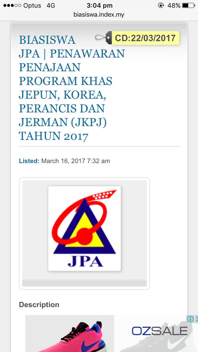 Koko On Twitter Biasiswa Jpa Untuk Sesiapa Yang Nak Sambung Belajar Ke Jepun Korea Perancis Dan Jerman Https T Co Ix2pgqx4pf