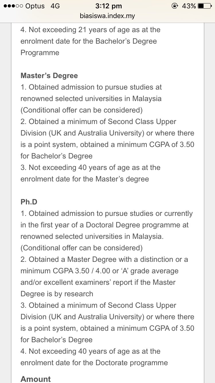 Khazanah watan scholarship