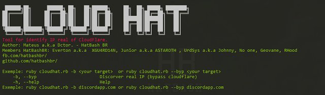 aeliavision's tweet photo. HatCloud - Tool for identify real IP of CloudFlare (Bypass CloudFlare)
https://t.co/Vmu3BwJ8aJ https://t.co/Y1HSv7ofcL