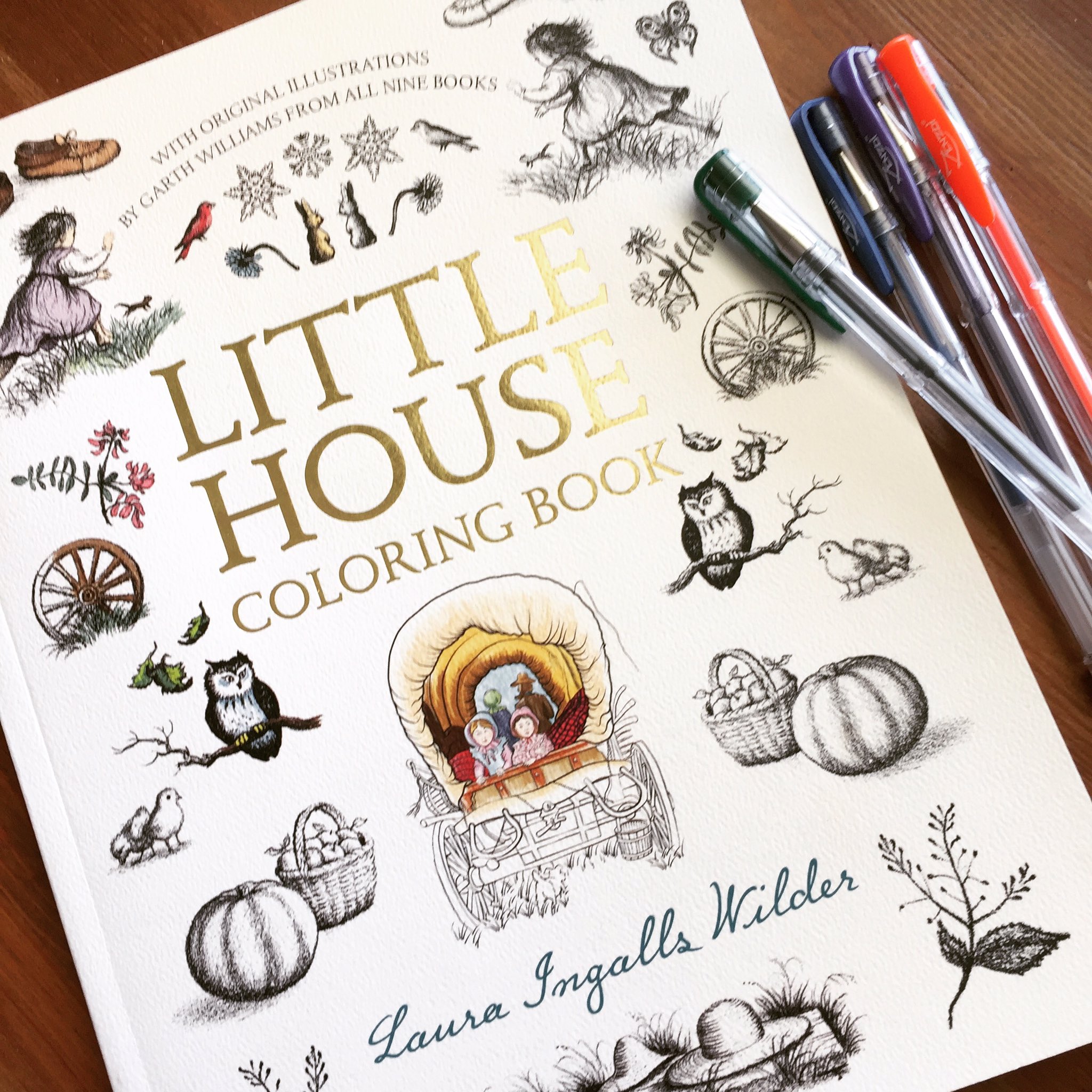 Download Stephanie Sheaffer On Twitter Little House Coloring Book By Harpercollins Featuring The Original Illustrations By Garth Williams Birthdaygiftguide Age8 Https T Co Vagfqi2r4w