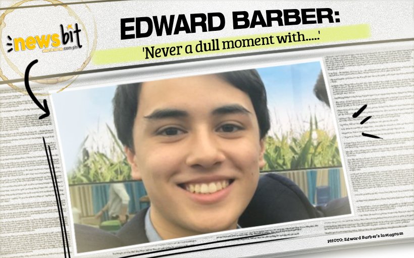Edward Barber: 'Never a dull moment with.....' FIND OUT WHO HERE: ow.ly/ITP130a1D7p