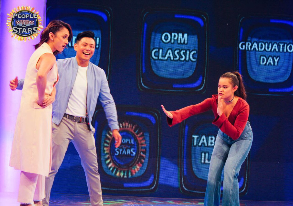 GMAPeopleStars's tweet photo. Mapapasabak sa talakan at tarayan si Divine kina Georgia ng #Ika6NaUtos (Ryza Cenon) at #Impostora lead star, Kris Bernal! #PeopleVSTheStars https://t.co/iwSkPNo2V8