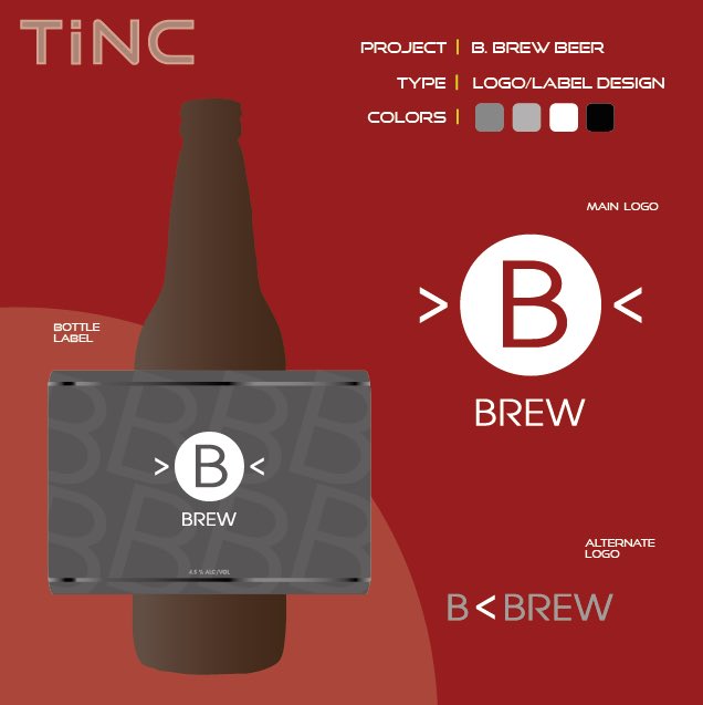 TypewriterInc's tweet photo. Newest branding project for B.Brew Beer πΊ #BBrew #logodesign https://t.co/PVQTOQaPes