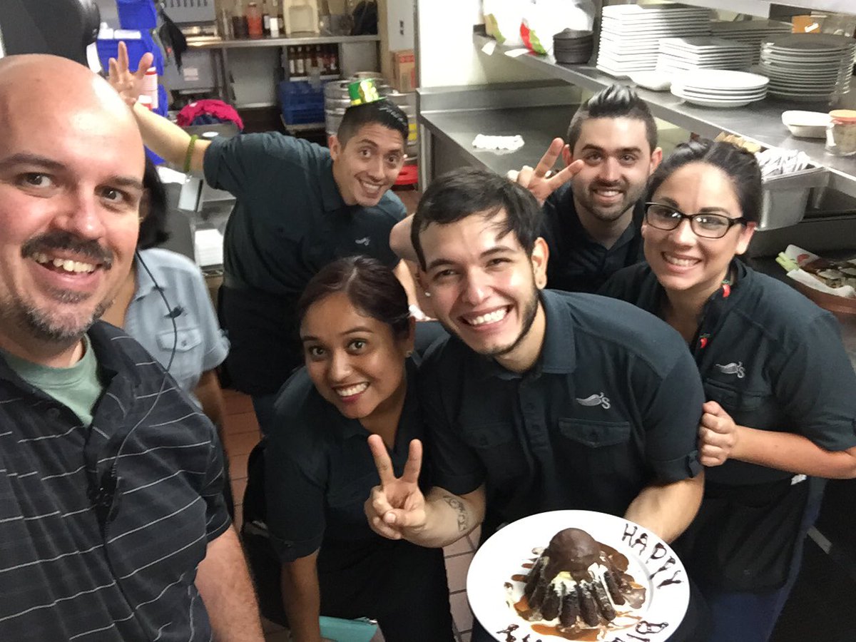 Shane1LV's tweet photo. Making TM's Feel Special at Long Beach! Happy birthday Jorge! #chilislove @TeamTakeda https://t.co/qQ1Uxul0WJ
