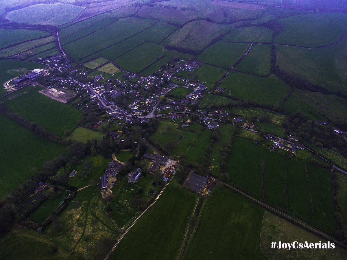 Flying high over our village! #dorset #sydlingstnicholas #dorchester #djiphantom3 #drone