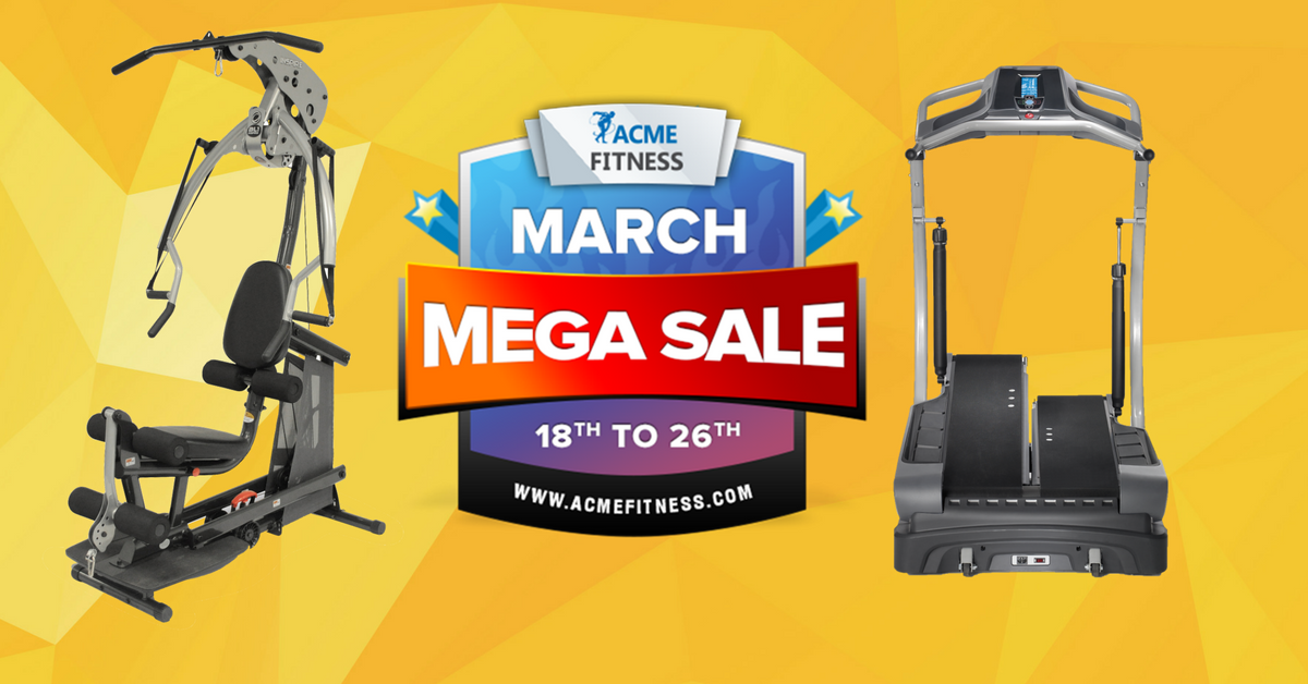 acmefitness's tweet photo. #SaleAlert: Shop our #MarchMegaSale for the world’s best fitness equipment at great prices https://t.co/c2z7HajNa7 https://t.co/eBW1IQUzFy