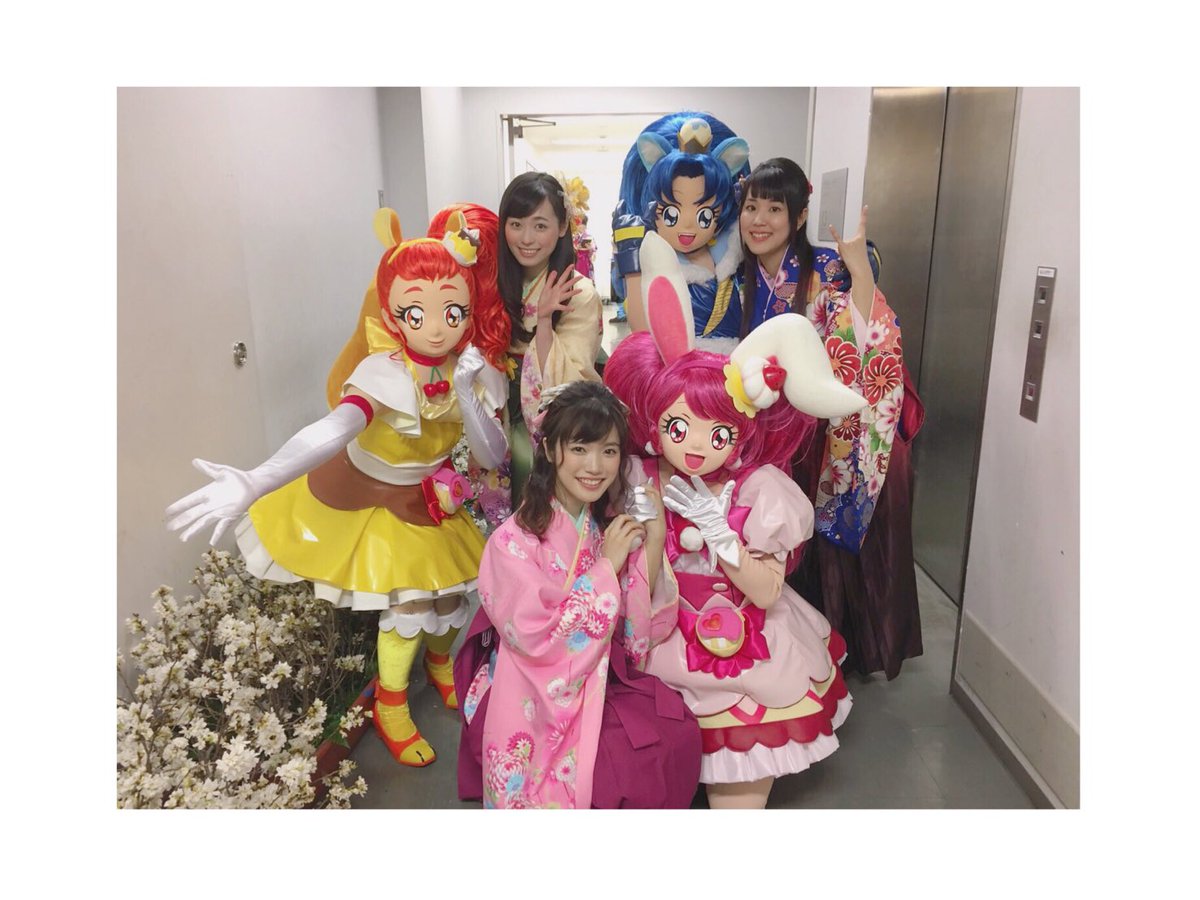 美山加恋 Twitter પર 映画 プリキュアドリームスターズ 初日舞台挨拶 まずは東京ありがとうございましたー 次は名古屋 この3人でいってきま す Precure 映画 プリキュアドリームスターズ